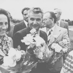 Nicolae Ceausescu and wife